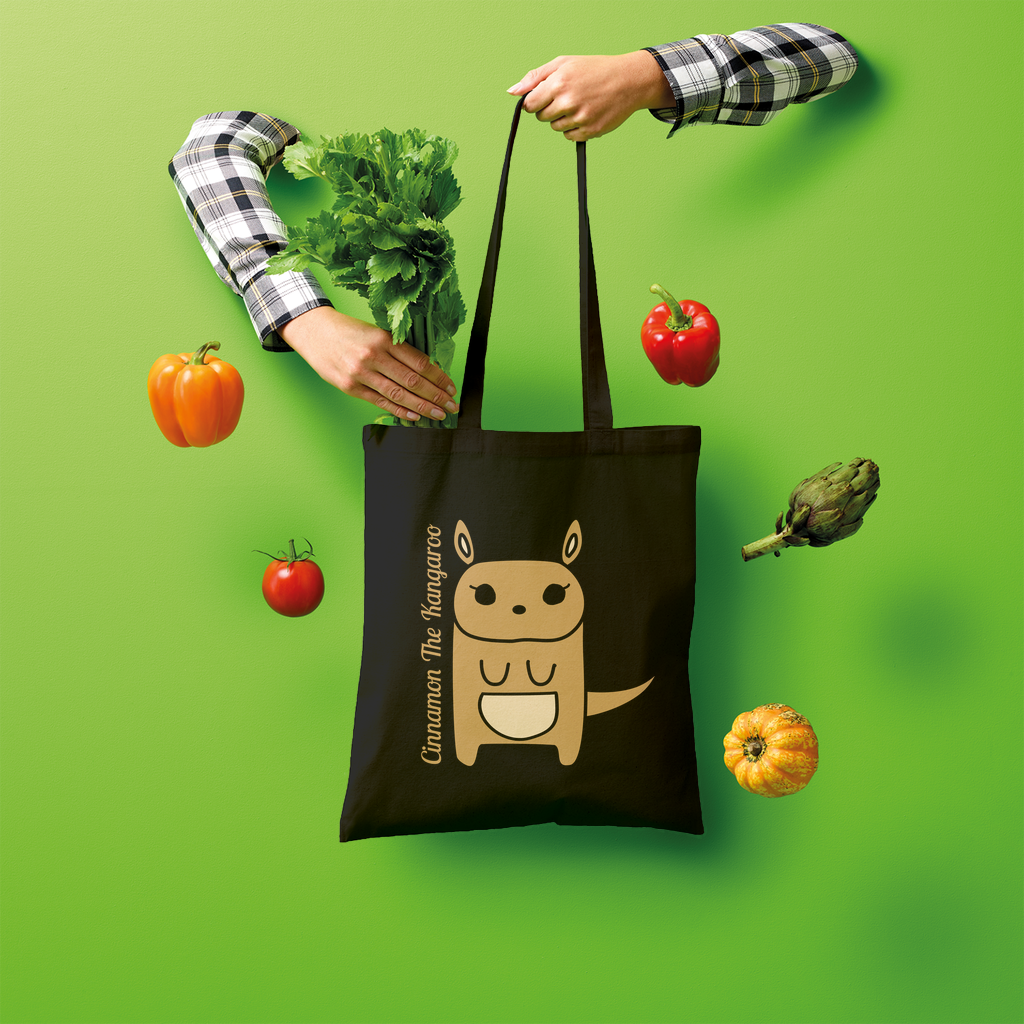 Cinnamon The Kangaroo - Shopper Tote Bag