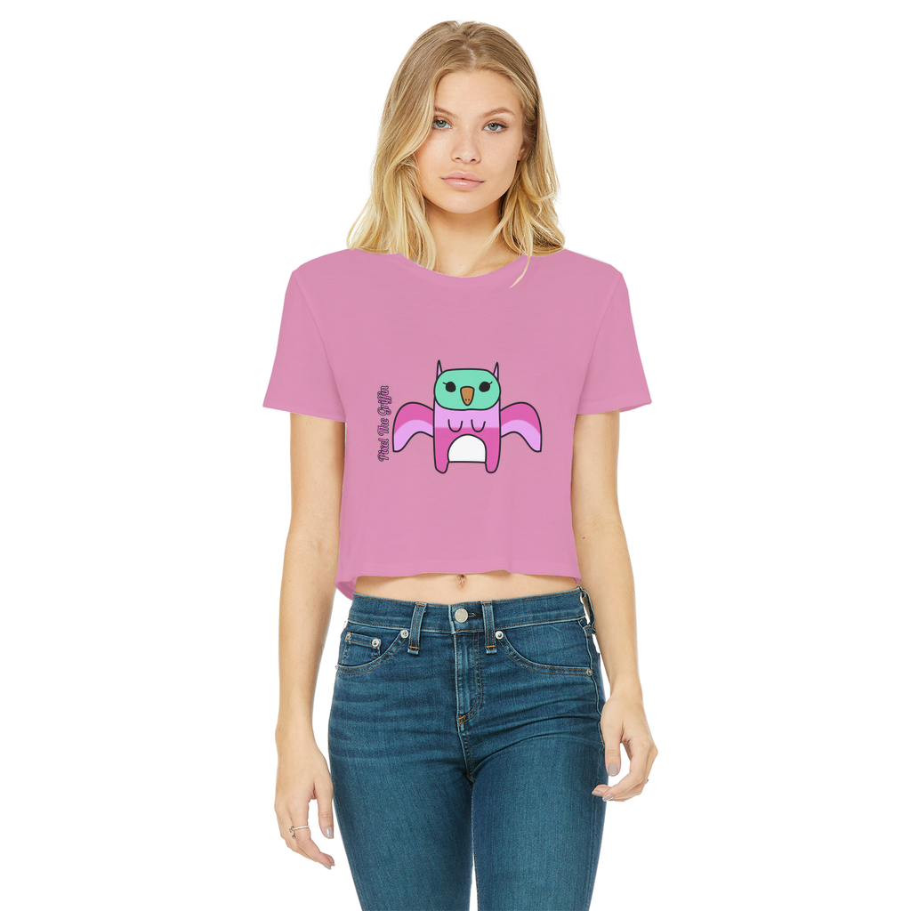 Pixel The Griffin - Women's Cropped Top