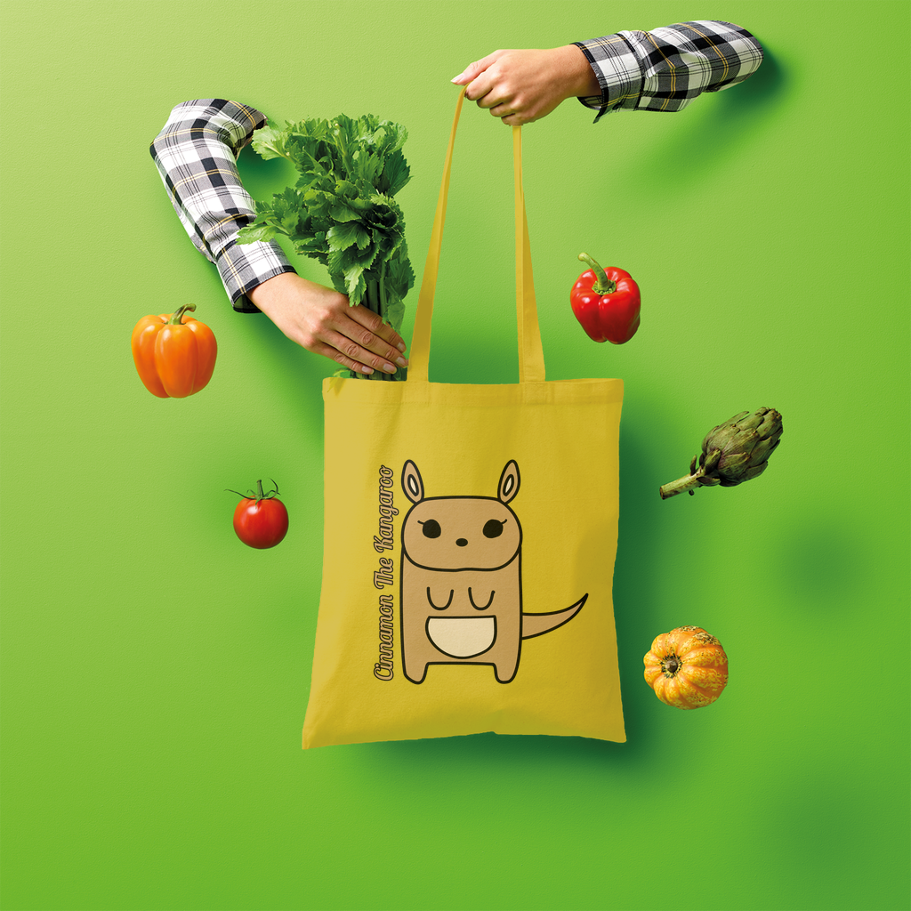 Cinnamon The Kangaroo - Shopper Tote Bag