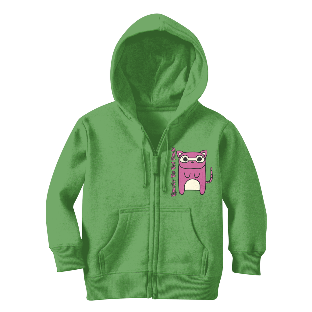 Liquorice The Red Panda - Classic Kids Zip Hoodie