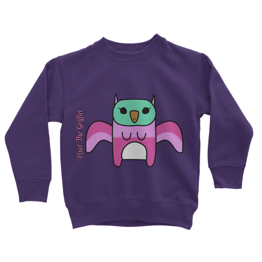 Pixel The Griffin - Classic Kids Sweatshirt