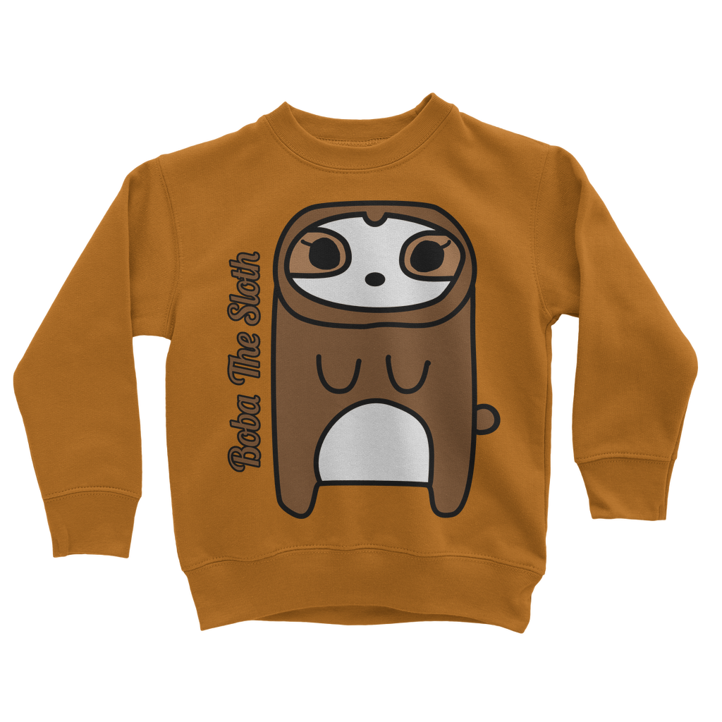 Boba The Sloth - Classic Kids Sweatshirt