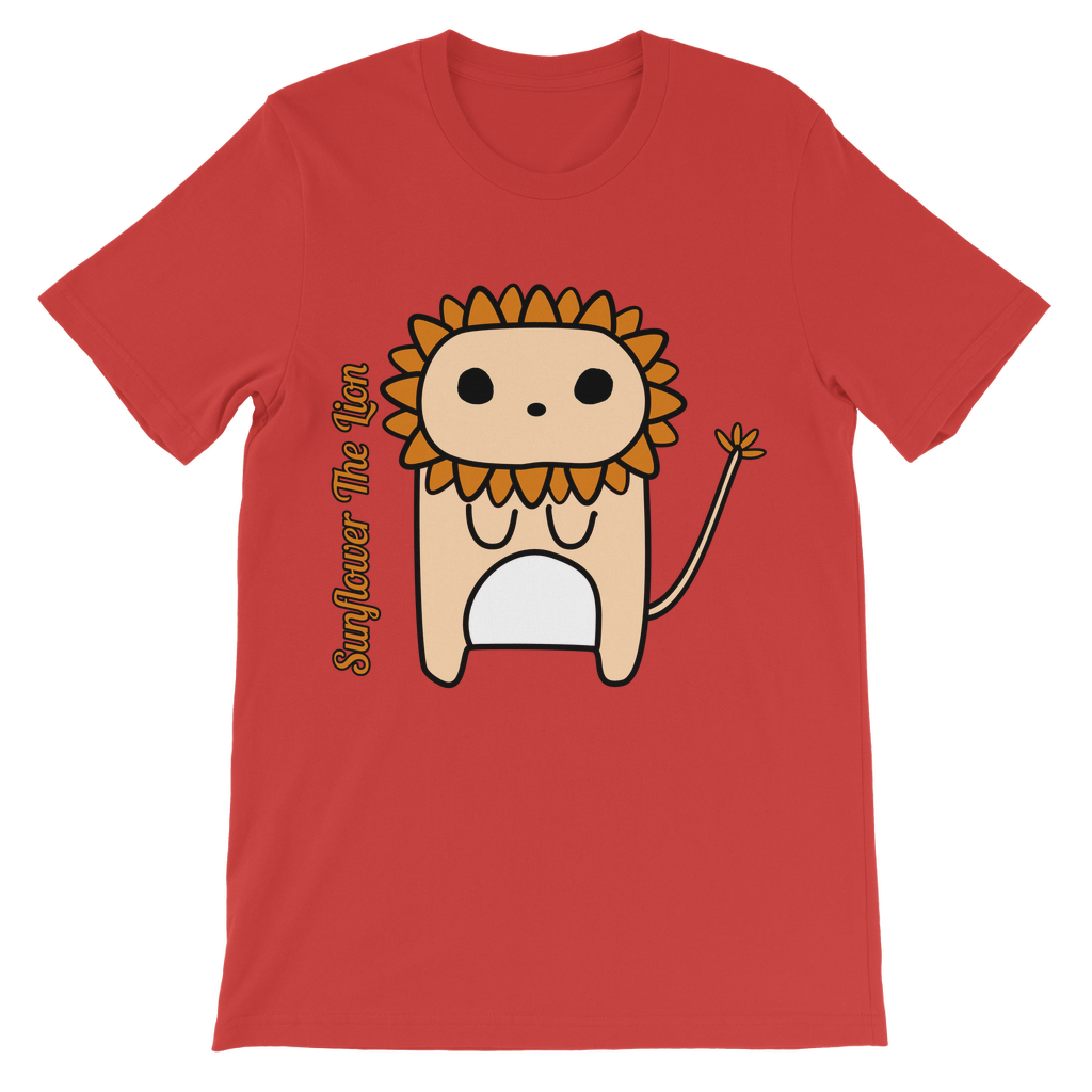 Sunflower the Lion - Premium Kids T-Shirt