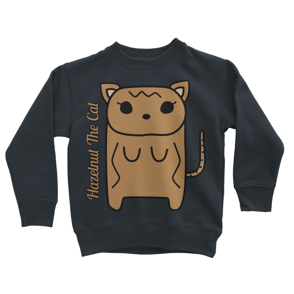 Hazelnut The Cat - Classic Kids Sweatshirt