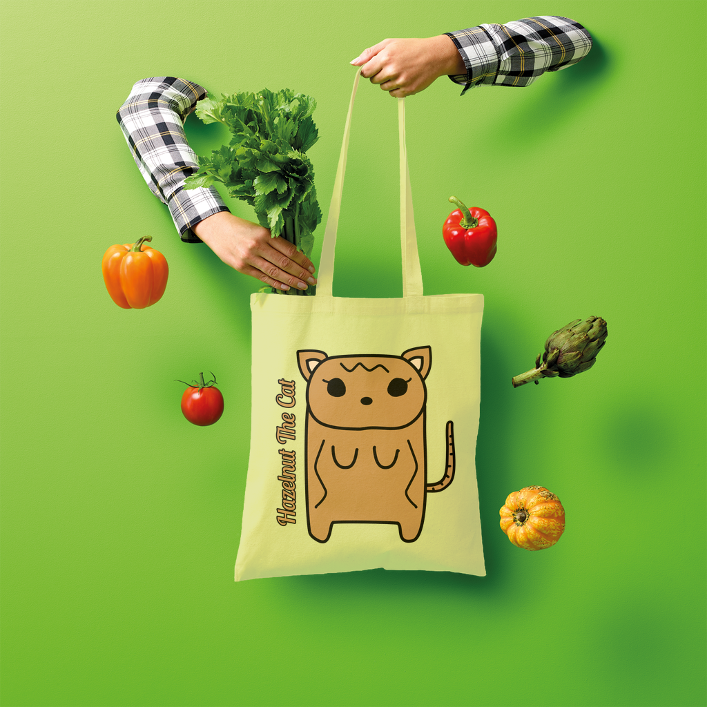 Hazelnut The Cat - Shopper Tote Bag