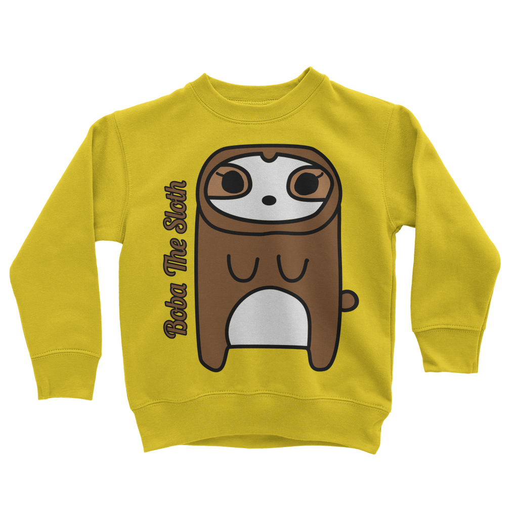 Boba The Sloth - Classic Kids Sweatshirt