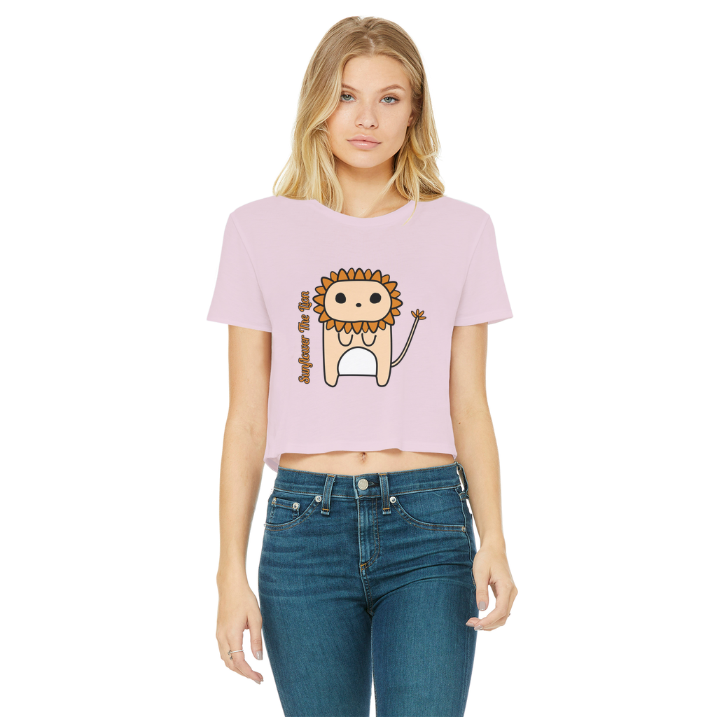 Sunflower the Lion - Women's Cropped Top