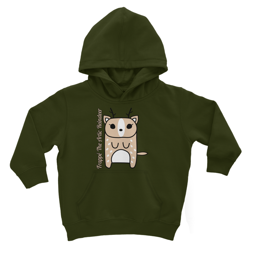 Frappé The Artic Reindeer - Classic Kids Hoodie