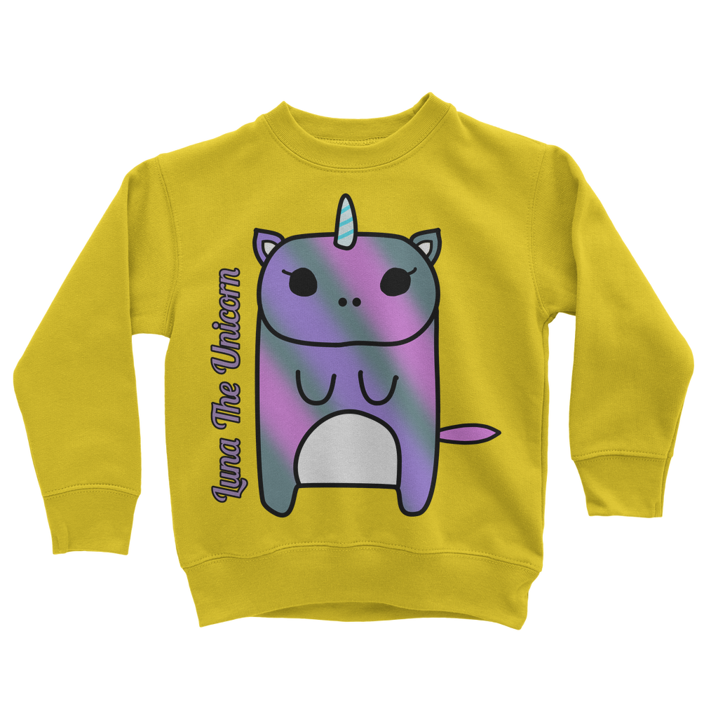 Luna The Unicorn - Classic Kids Sweatshirt