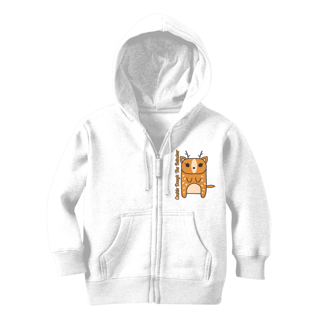 Cookie Dough The Reindeer - Classic Kids Zip Hoodie