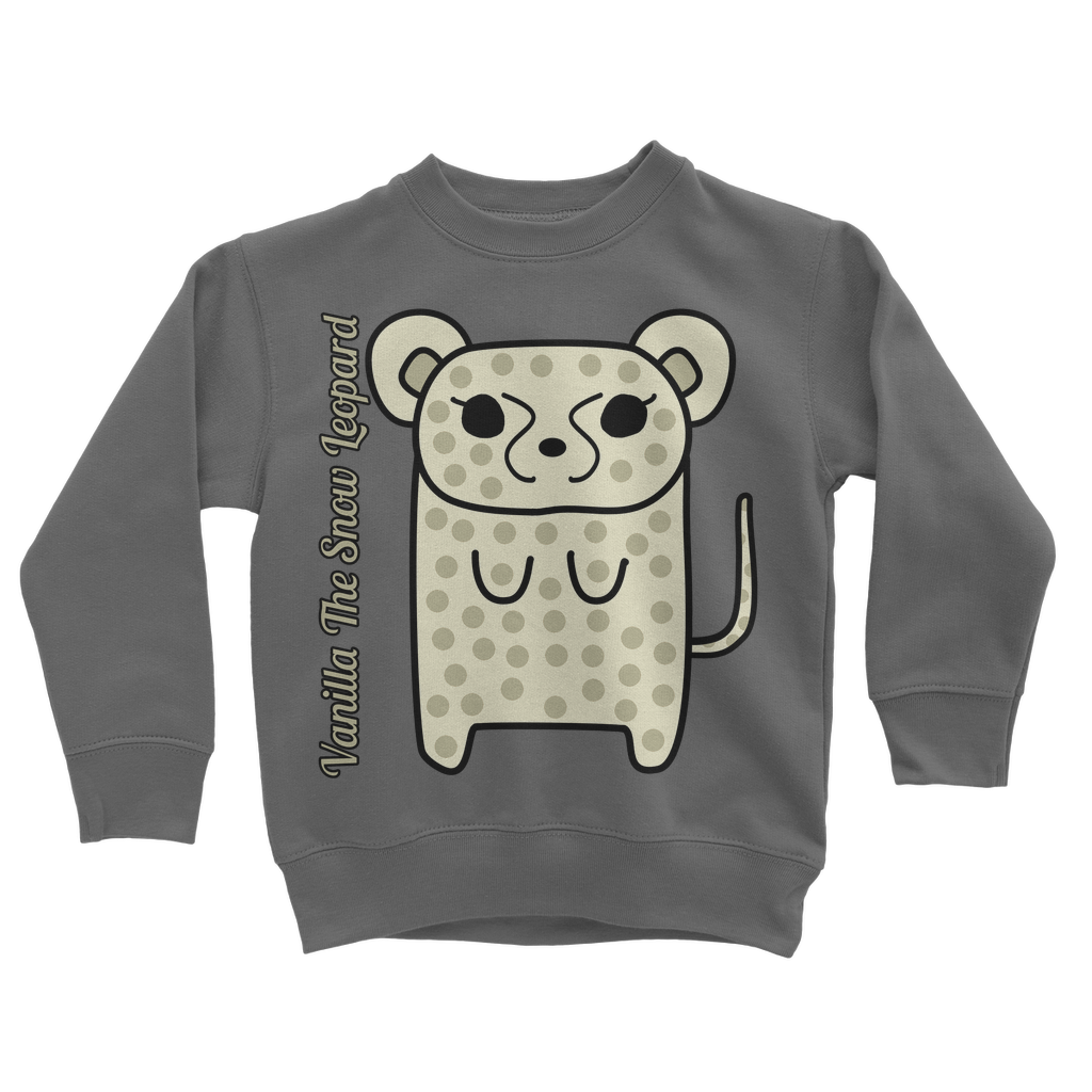 Vanilla The Snow Leopard - Classic Kids Sweatshirt