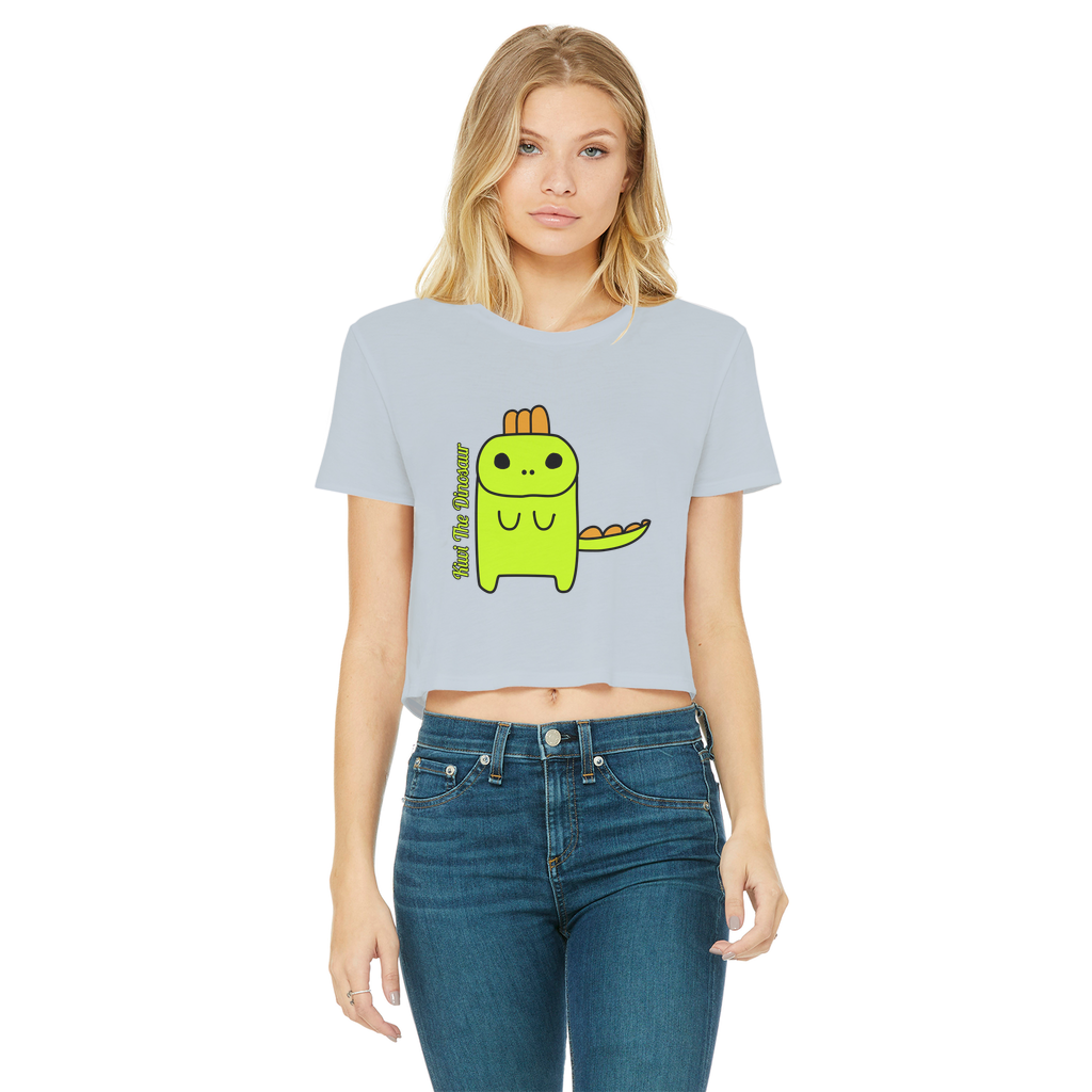 Kiwi The Dinosaur - Women's Cropped Top