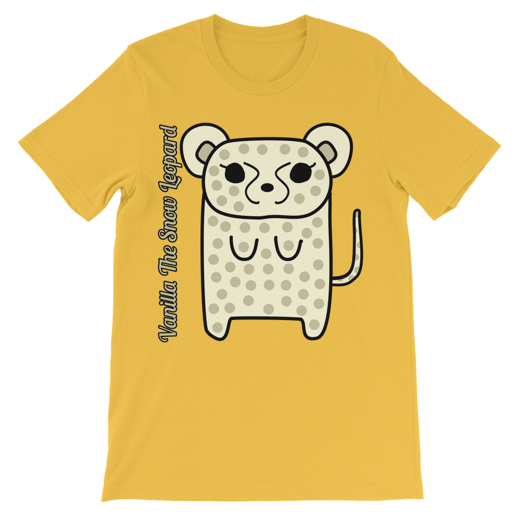 Vanilla The Snow Leopard - Premium Kids T-Shirt