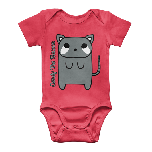 Candy The Racoon - Classic Baby Bodysuit