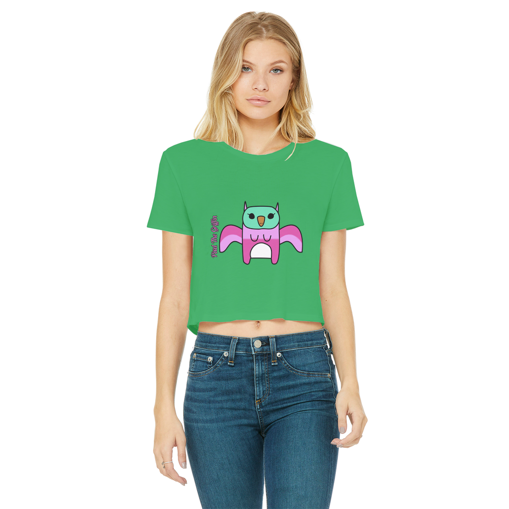 Pixel The Griffin - Women's Cropped Top