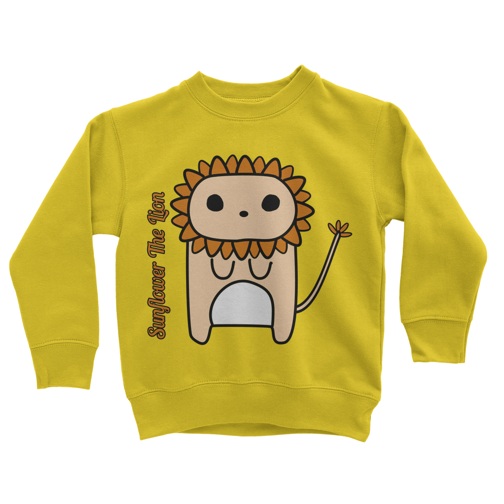 Sunflower the Lion - Classic Kids Sweatshirt