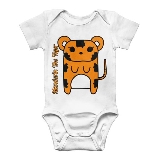 Mandarin The Tiger - Classic Baby Bodysuit