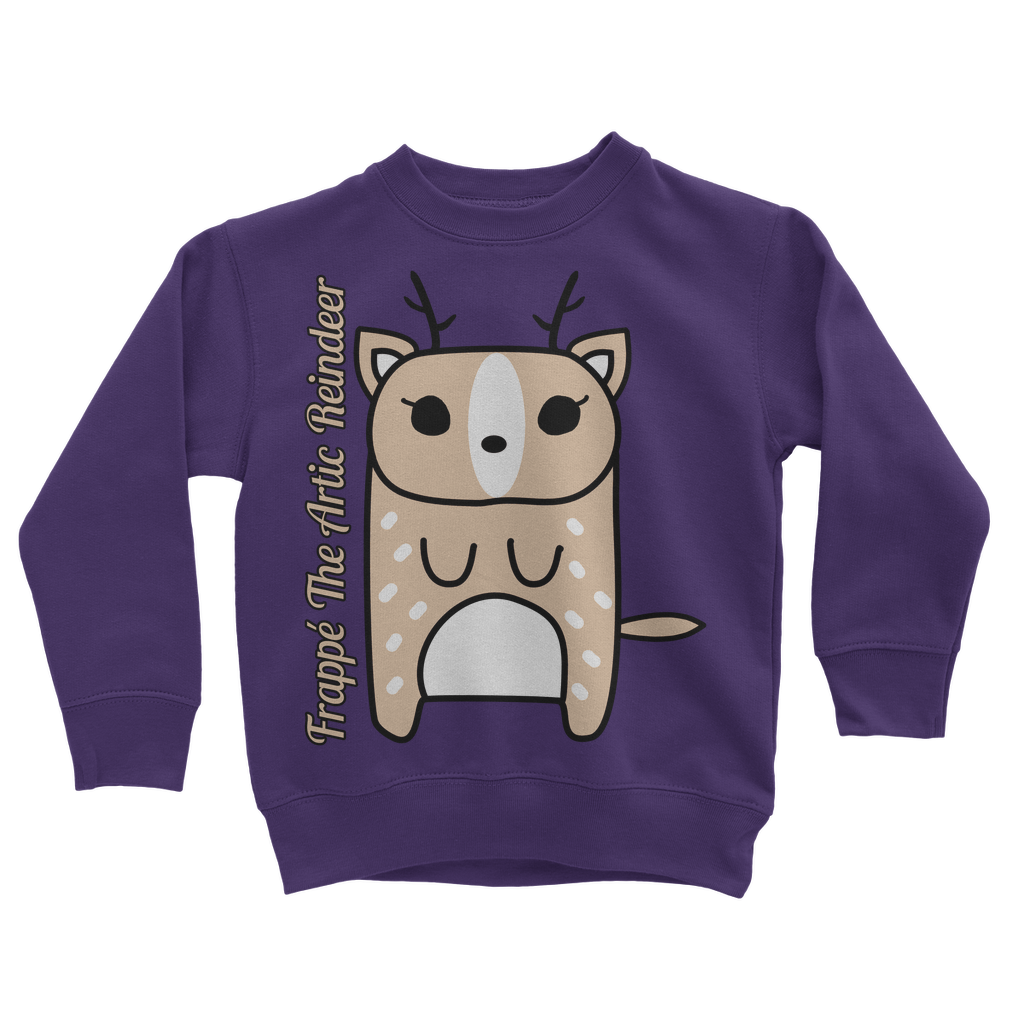 Frappé The Artic Reindeer - Classic Kids Sweatshirt