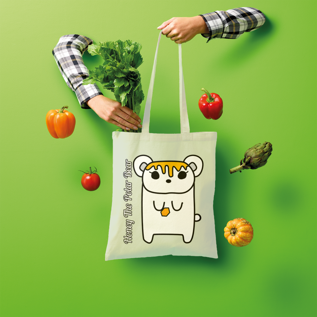 Honey The Polar Bear - Shopper Tote Bag