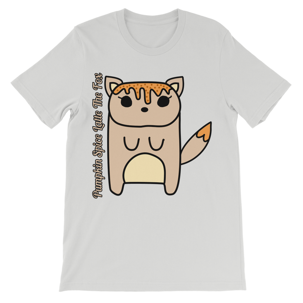 Pumpkin Spice Latte The Fox - Premium Kids T-Shirt