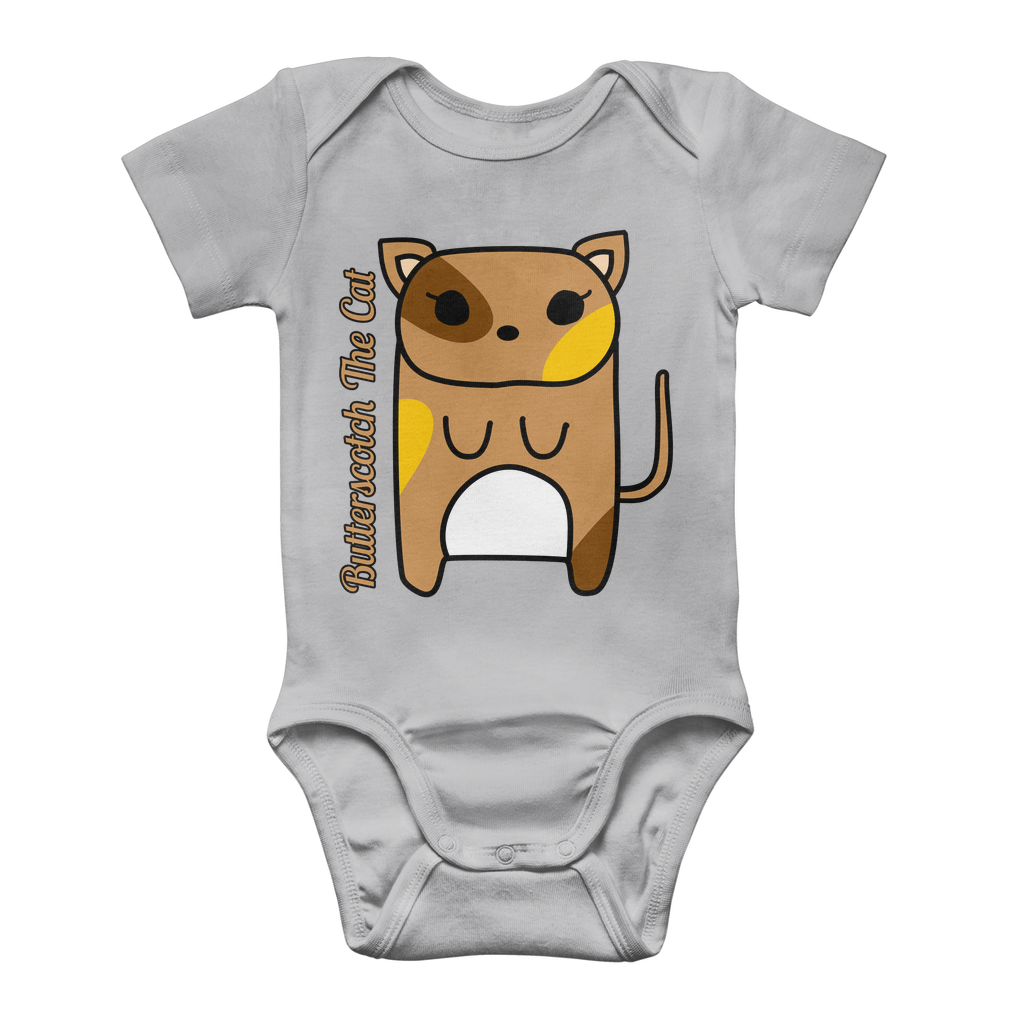 Butterscotch The Cat - Classic Baby Bodysuit