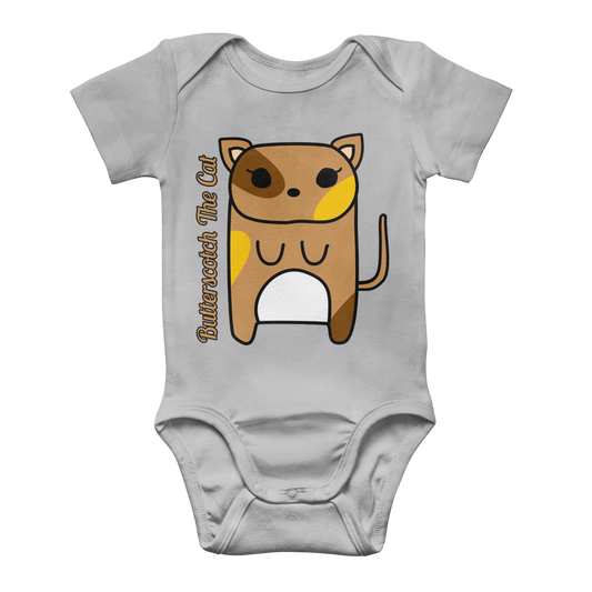 Butterscotch The Cat - Classic Baby Bodysuit