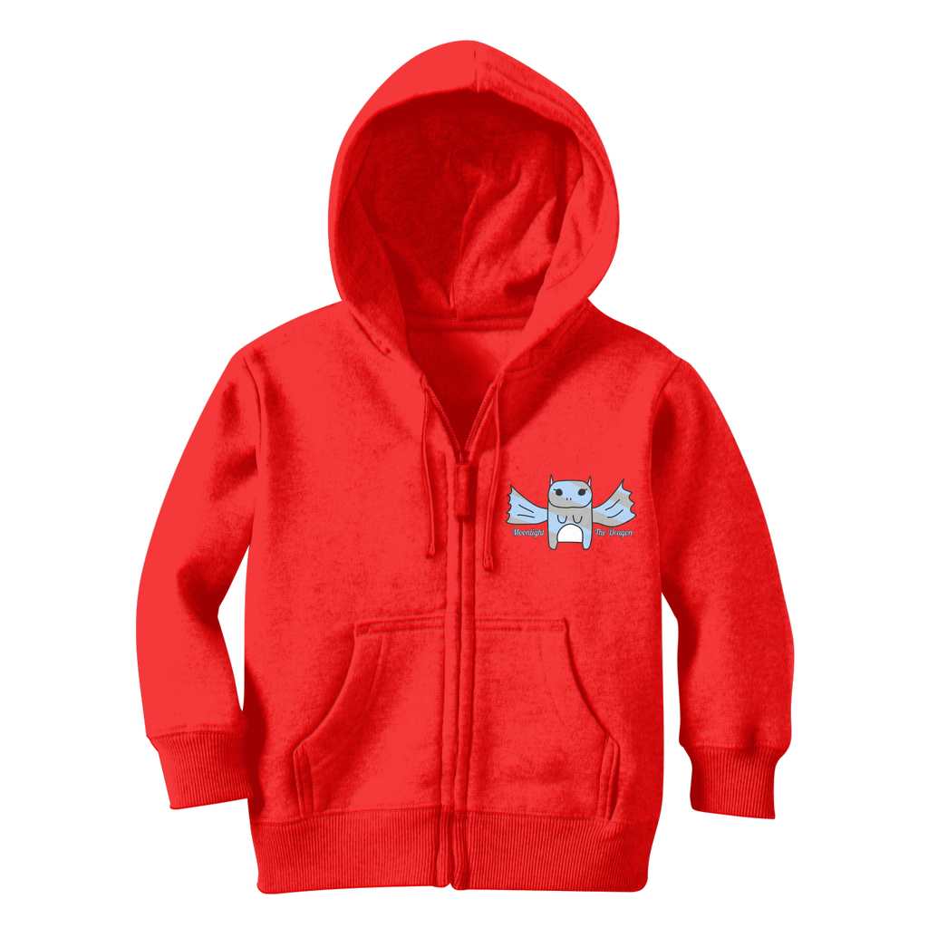 Moonlight The Dragon - Classic Kids Zip Hoodie