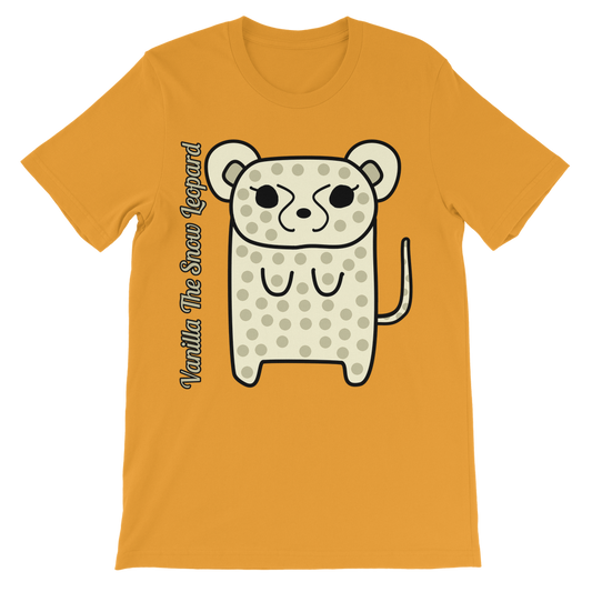 Vanilla The Snow Leopard - Premium Kids T-Shirt