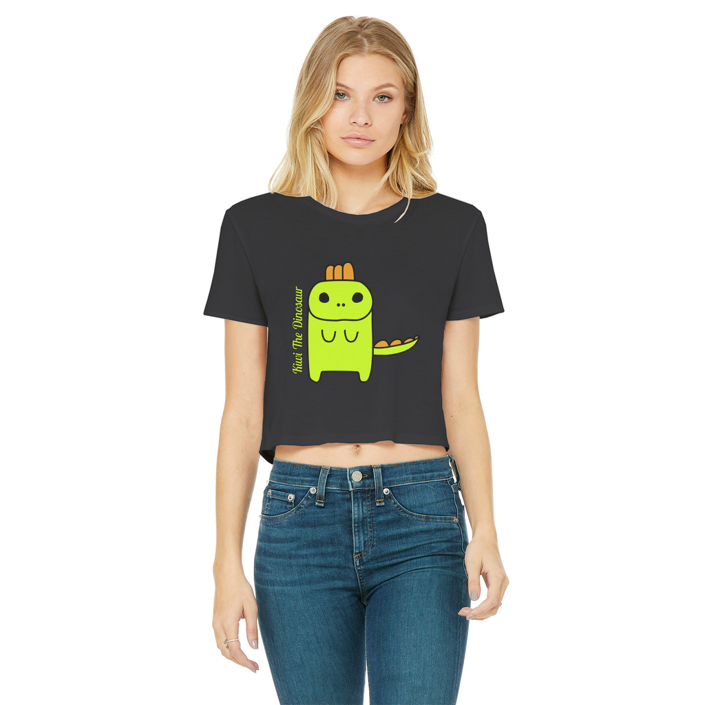 Kiwi The Dinosaur - Women's Cropped Top