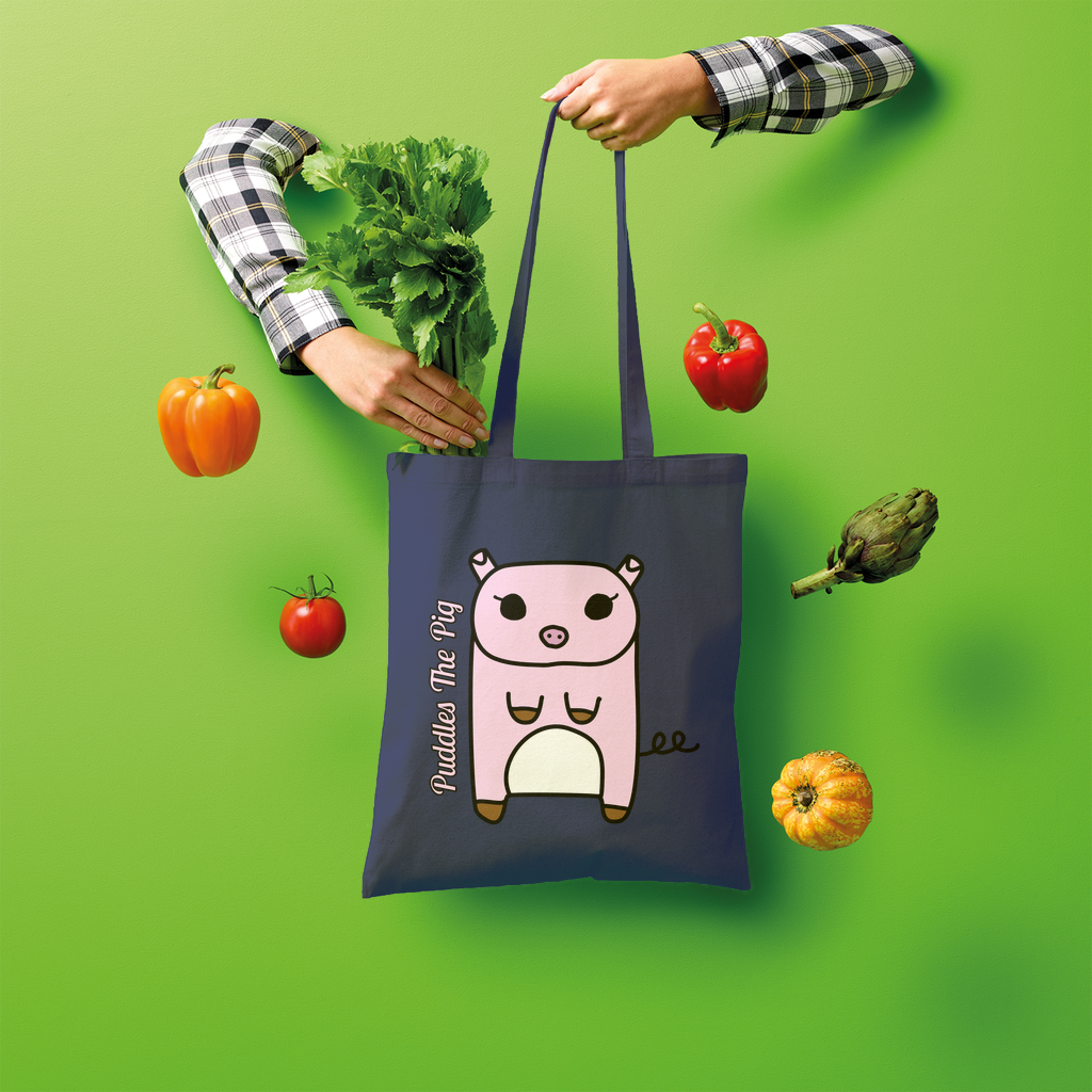 Puddles The Pig - Shopper Tote Bag