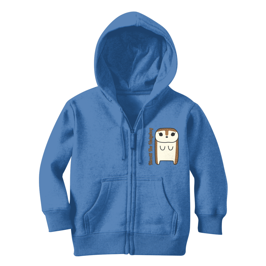 Biscotti The Hedgehog - Classic Kids Zip Hoodie