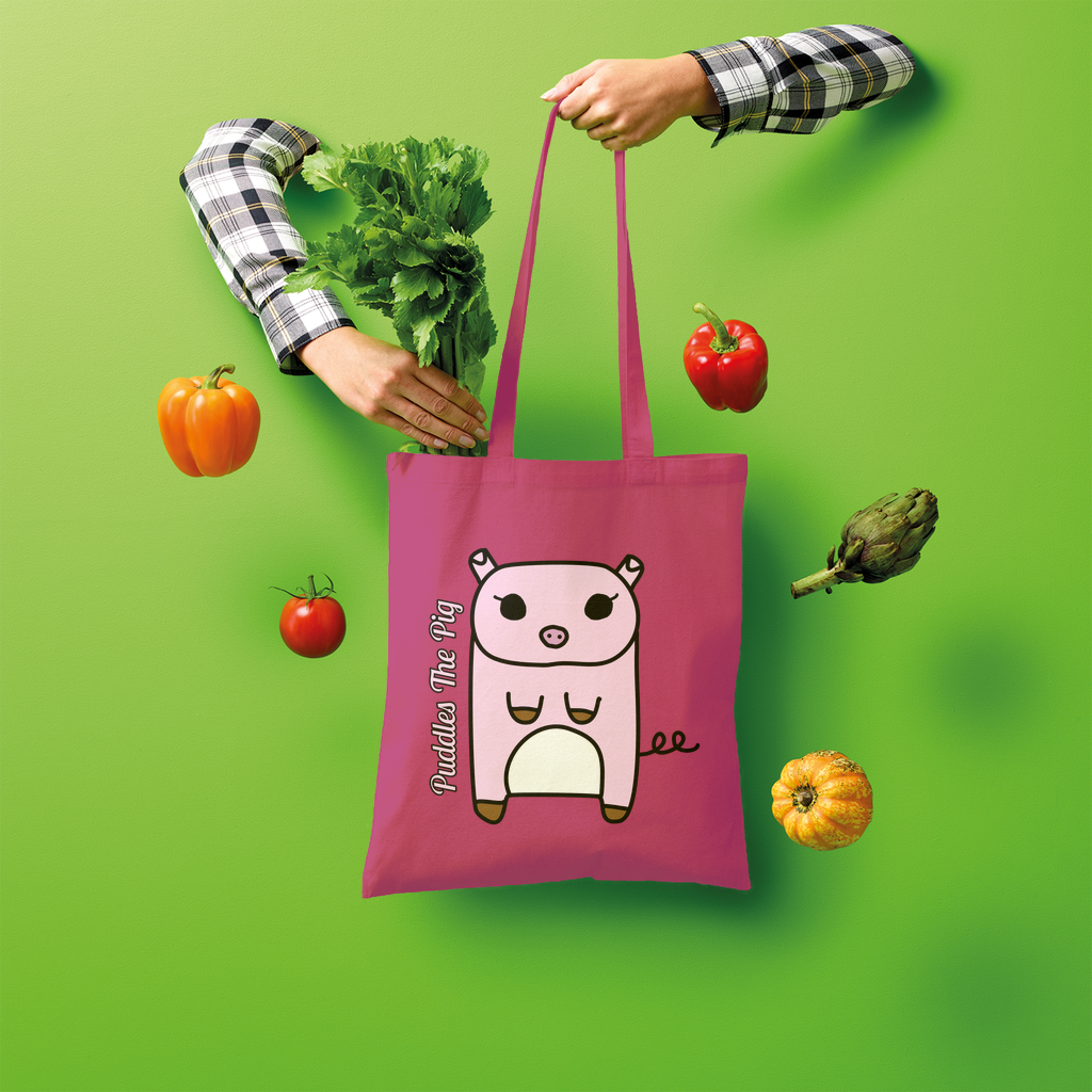 Puddles The Pig - Shopper Tote Bag