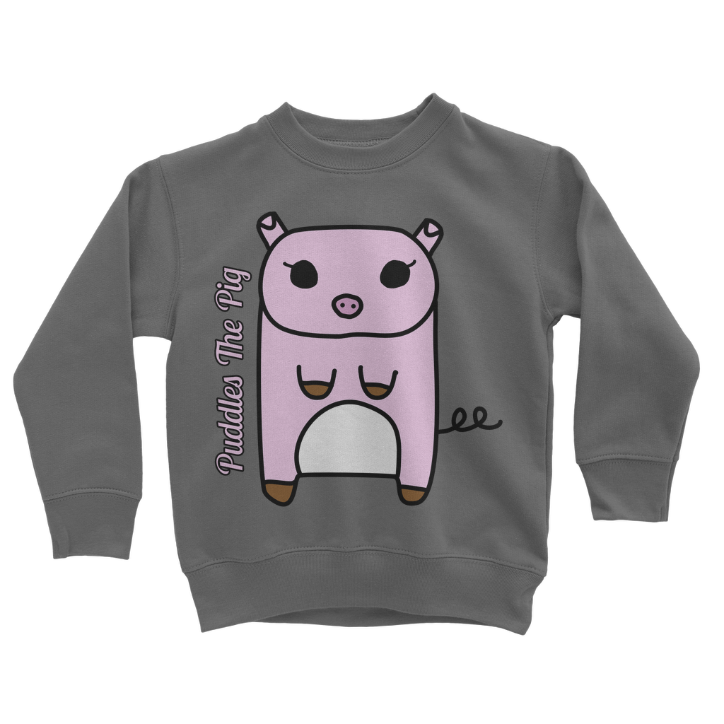 Puddles The Pig - Classic Kids Sweatshirt