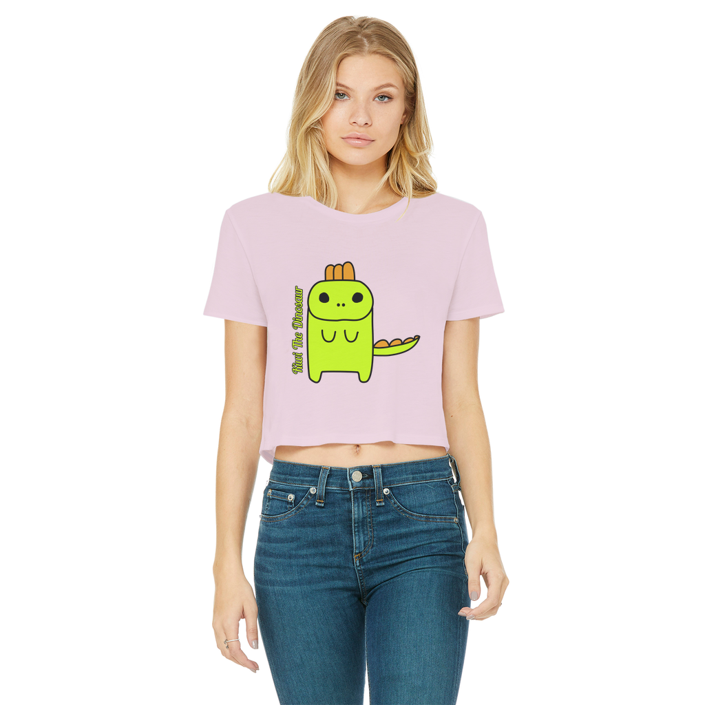 Kiwi The Dinosaur - Women's Cropped Top