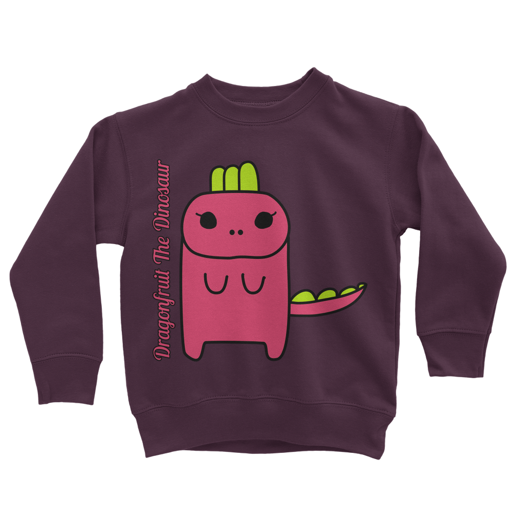 Dragonfruit The Dinosaur - Classic Kids Sweatshirt