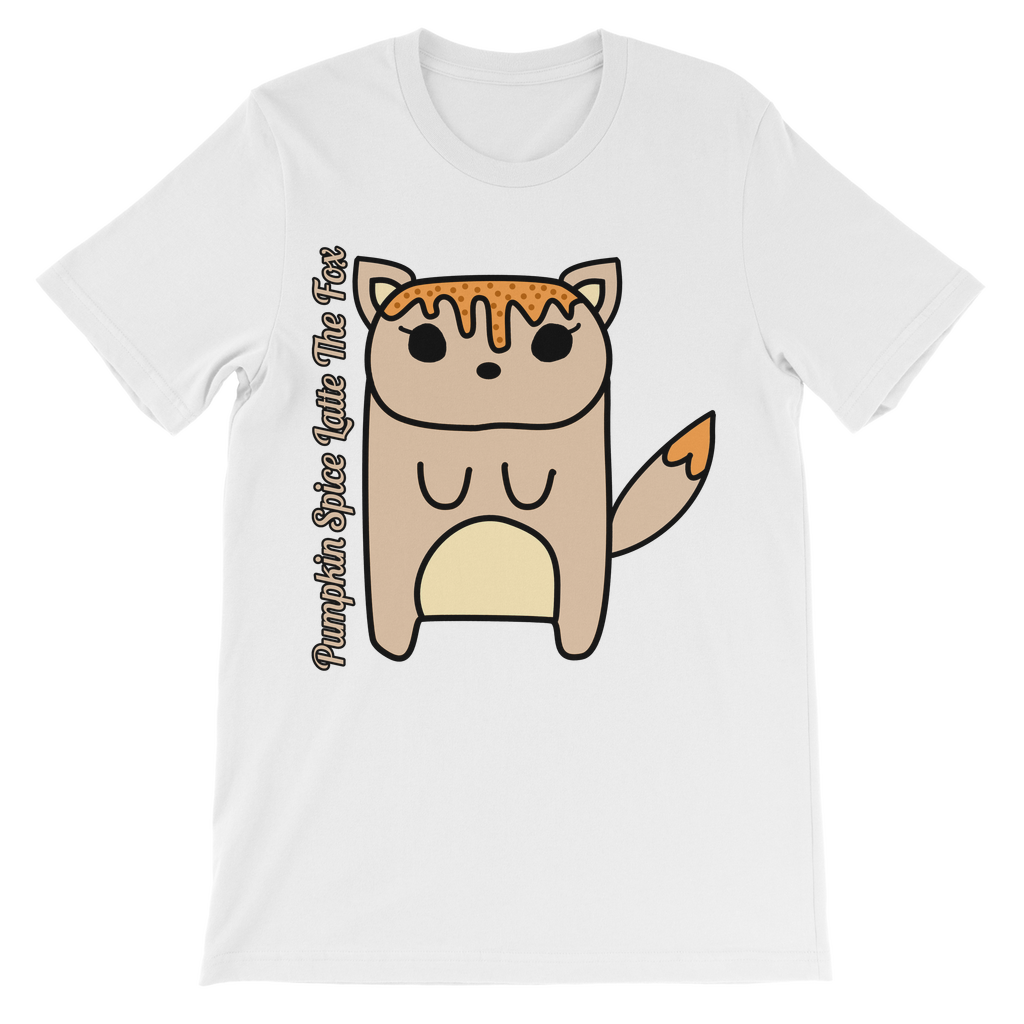 Pumpkin Spice Latte The Fox - Premium Kids T-Shirt