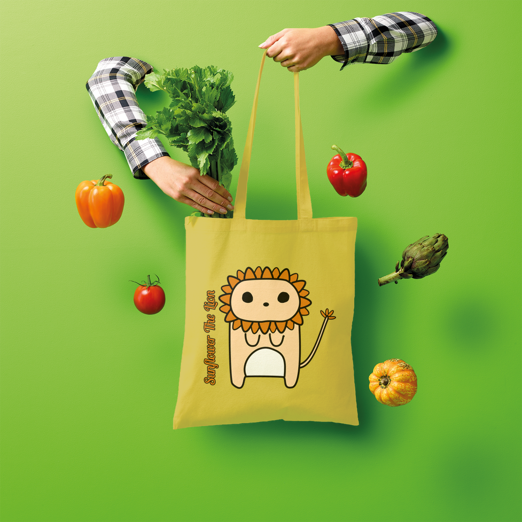 Sunflower the Lion - Shopper Tote Bag