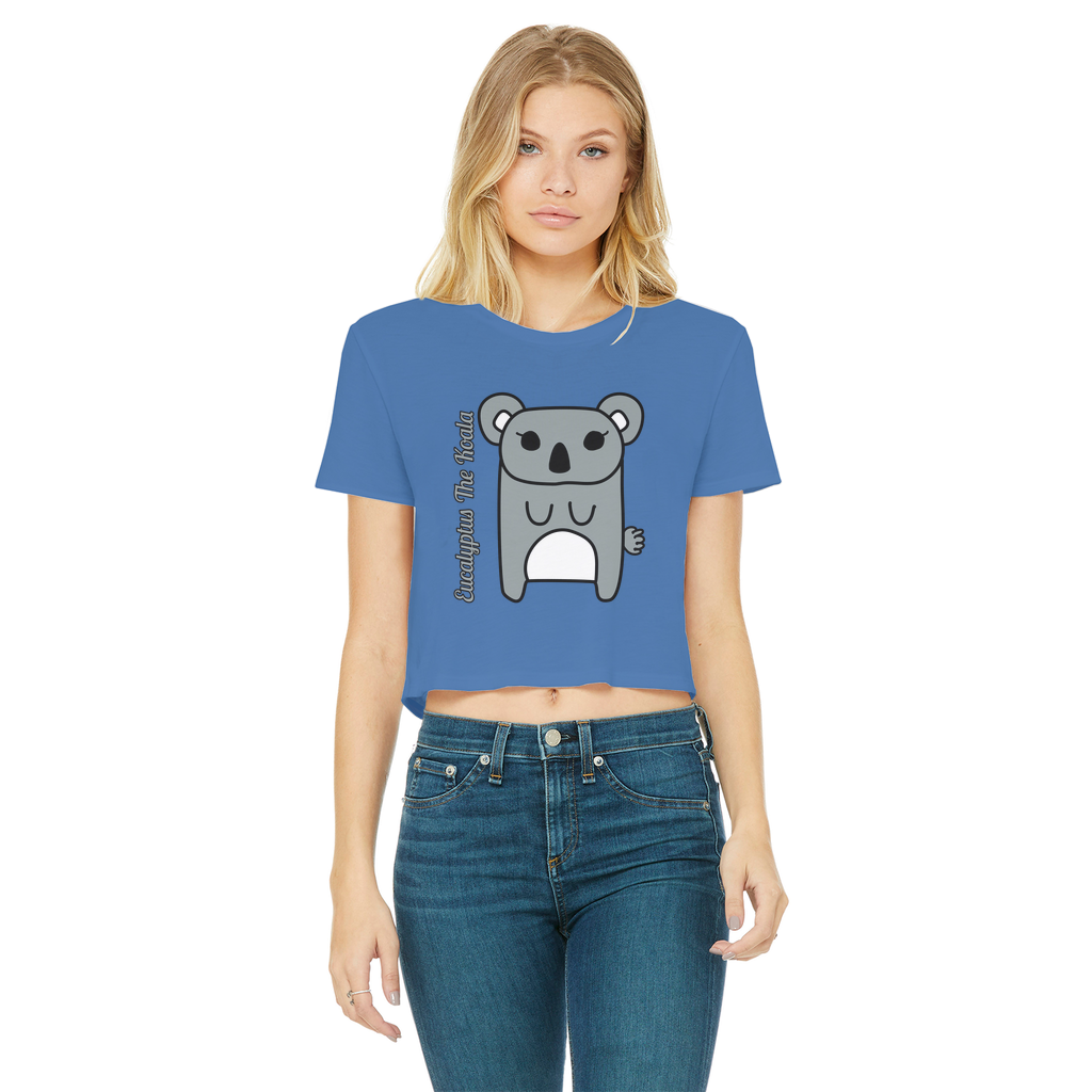 Eucalyptus The Koala - Women's Cropped Top