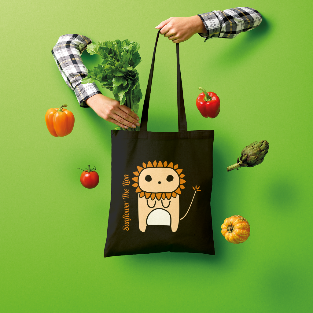 Sunflower the Lion - Shopper Tote Bag