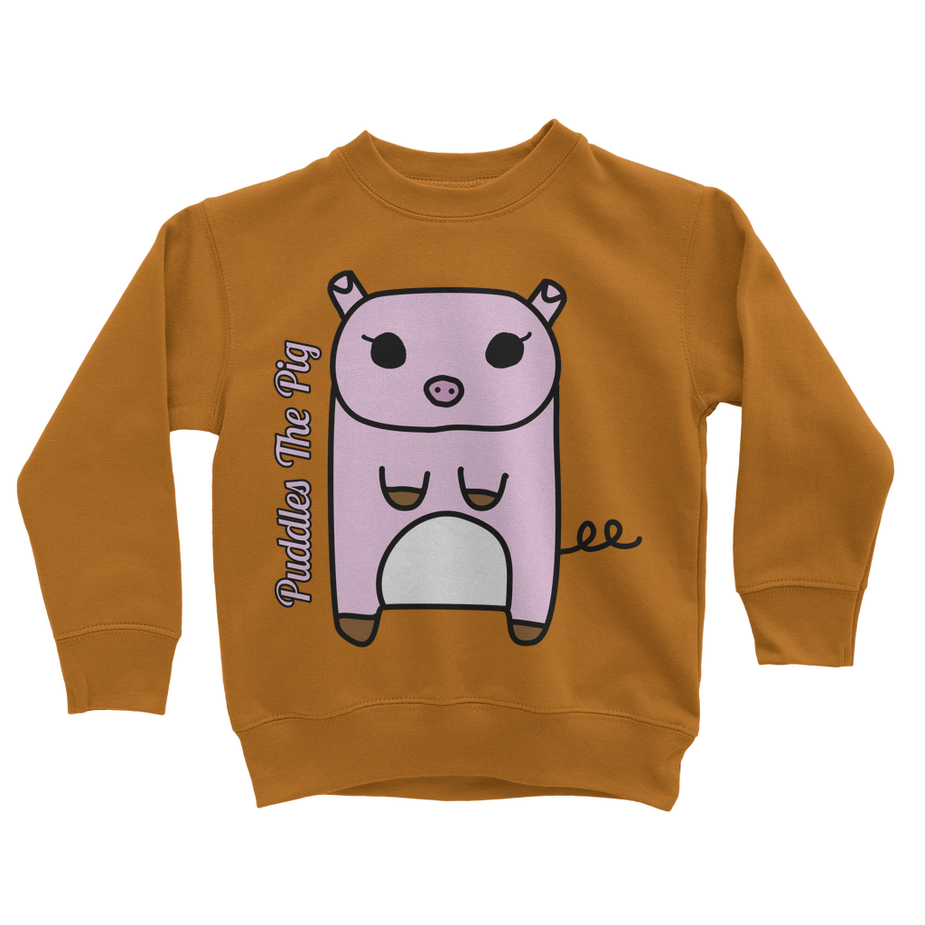 Puddles The Pig - Classic Kids Sweatshirt