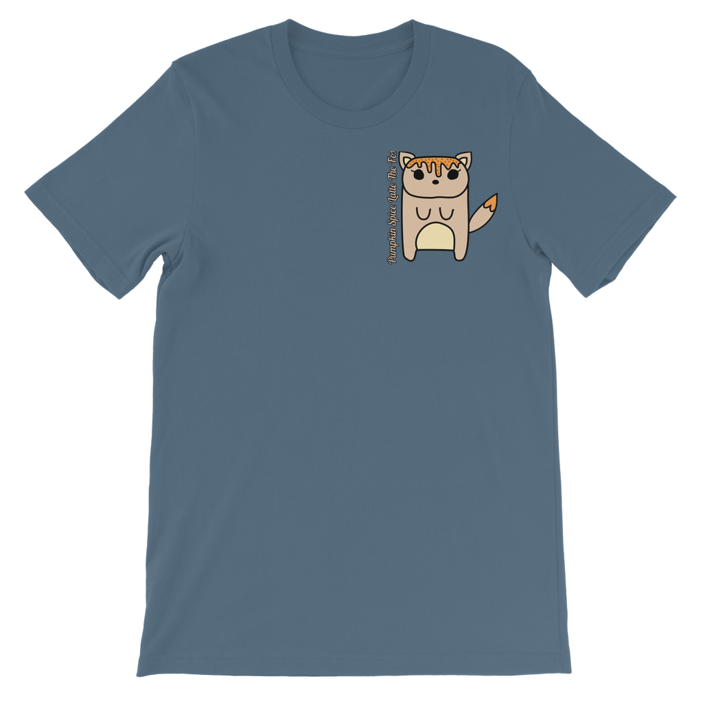 Pumpkin Spice Latte The Fox - Classic Kids T-Shirt