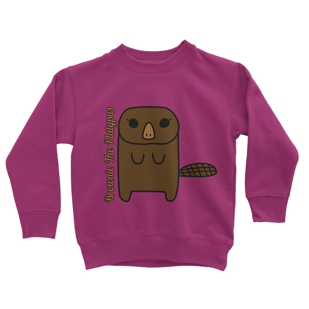 Brownie The Platypus - Classic Kids Sweatshirt