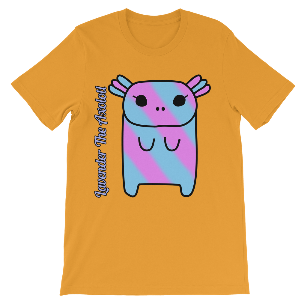 Lavender The Axolotl - Premium Kids T-Shirt