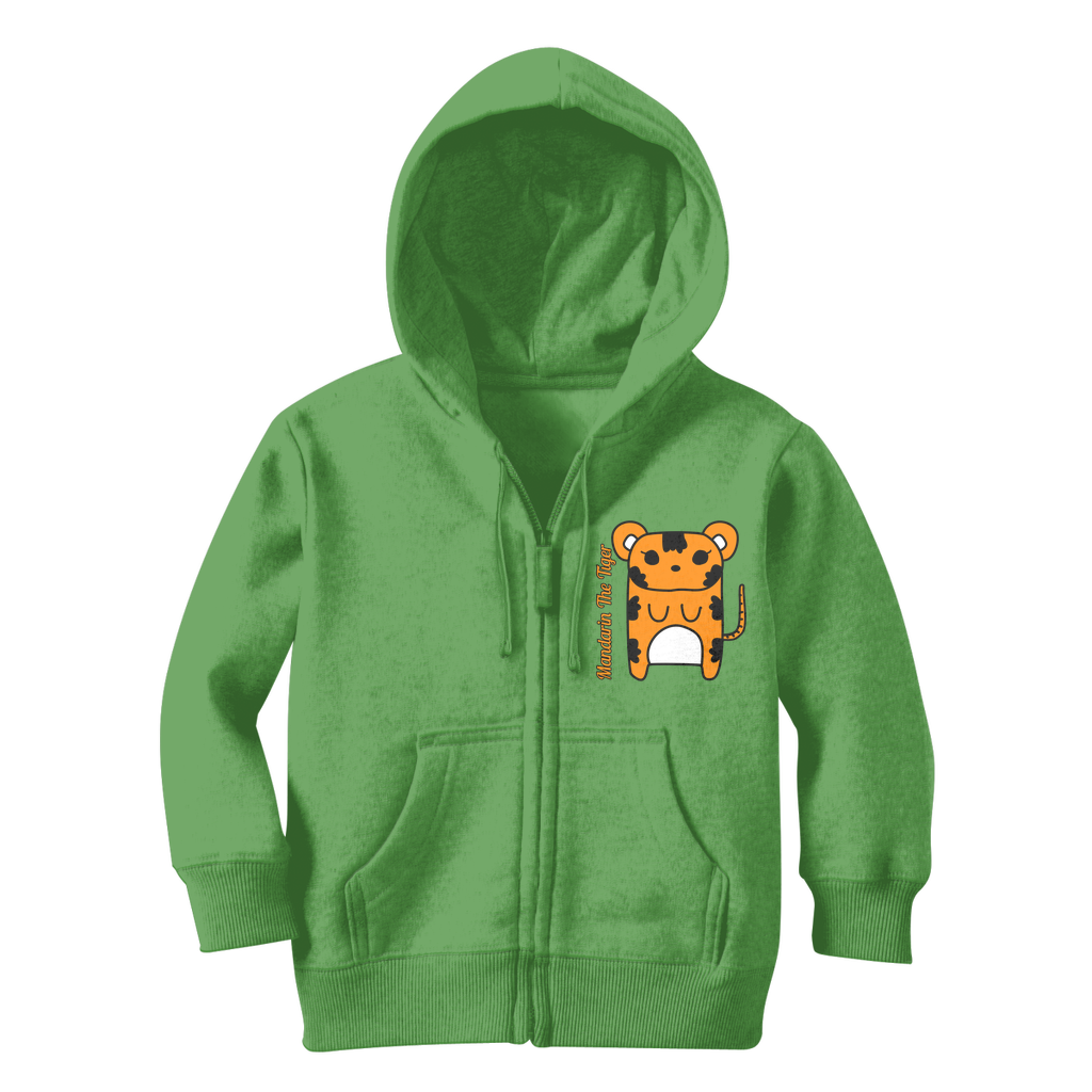 Mandarin The Tiger - Classic Kids Zip Hoodie