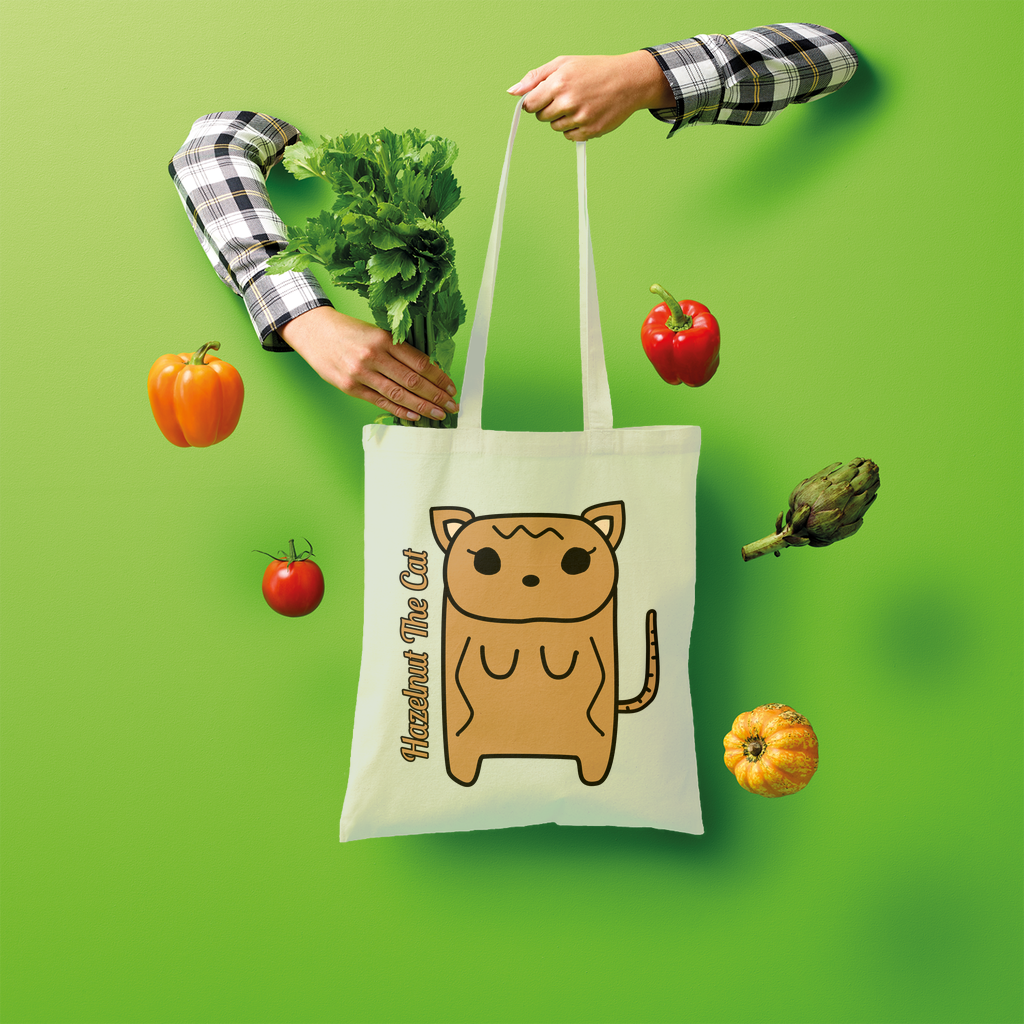 Hazelnut The Cat - Shopper Tote Bag