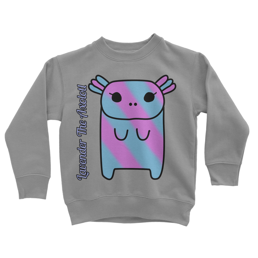 Lavender The Axolotl - Classic Kids Sweatshirt