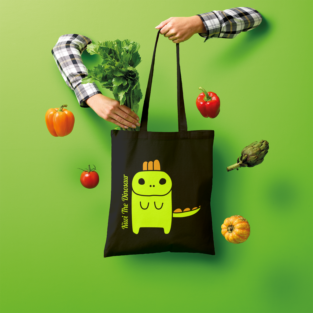 Kiwi The Dinosaur - Shopper Tote Bag