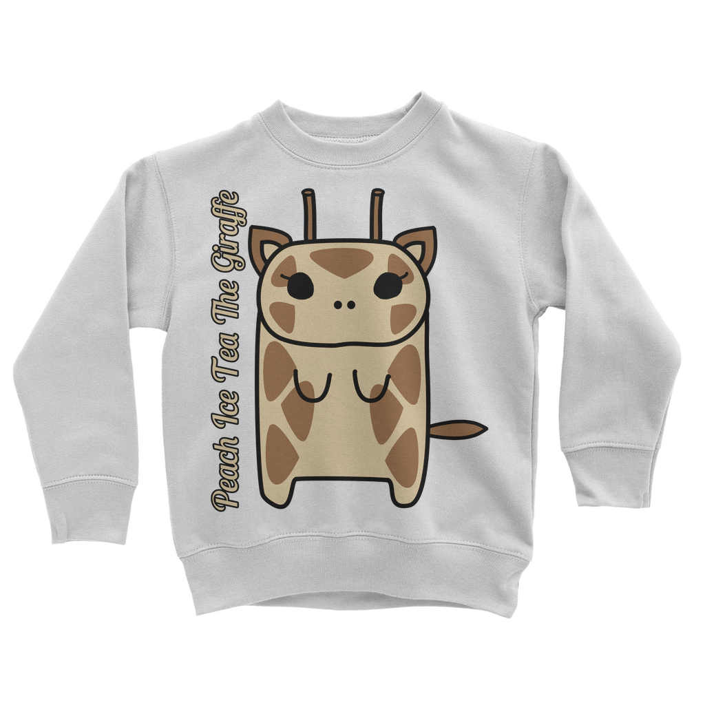 Peach Ice Tea The Giraffe - Classic Kids Sweatshirt