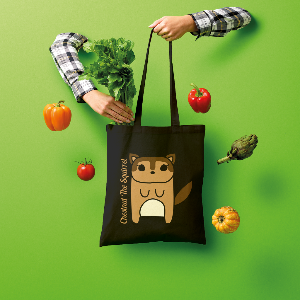 Chestnut The Squirrel - Shopper Tote Bag