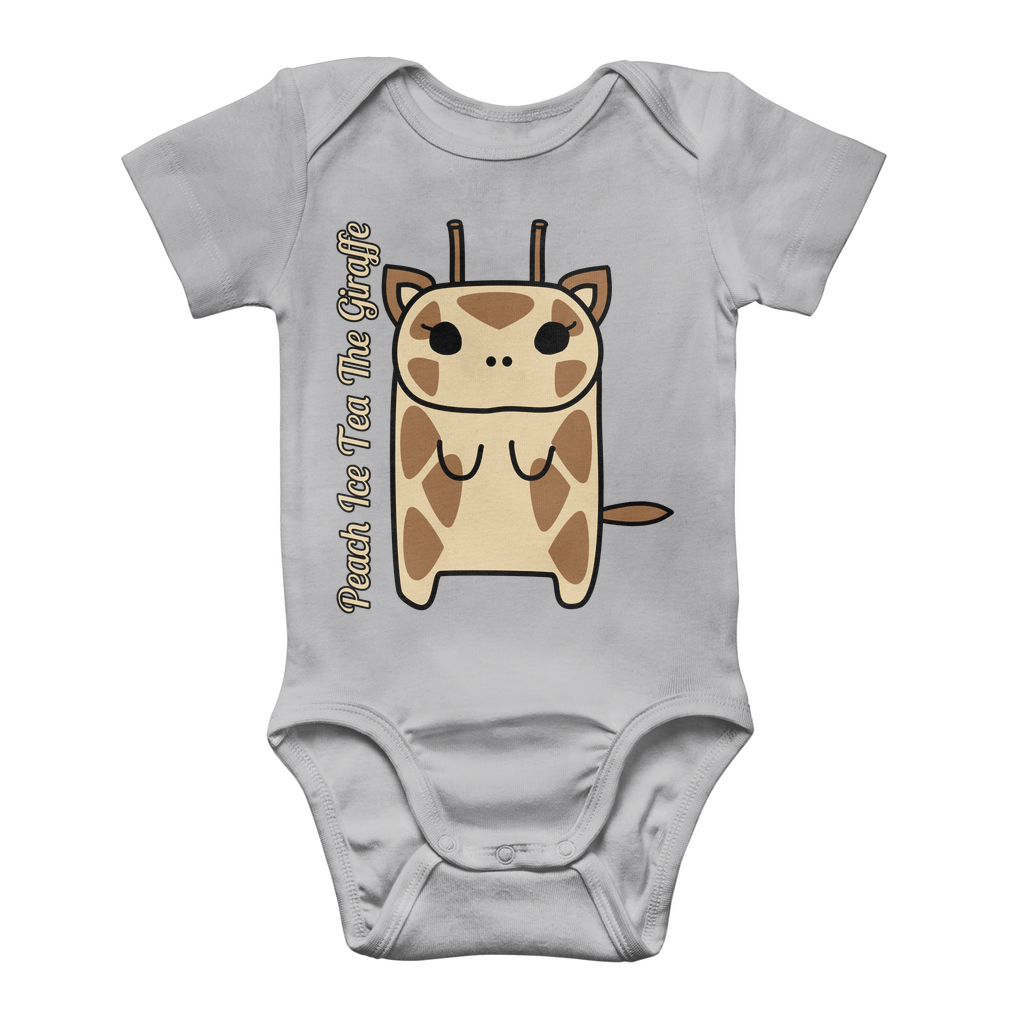 Peach Ice Tea The Giraffe - Classic Baby Bodysuit